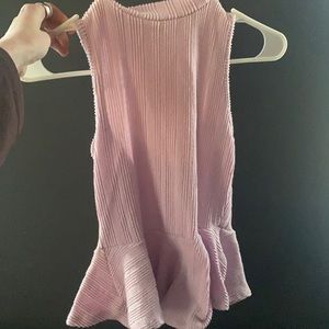 Dressy purple top